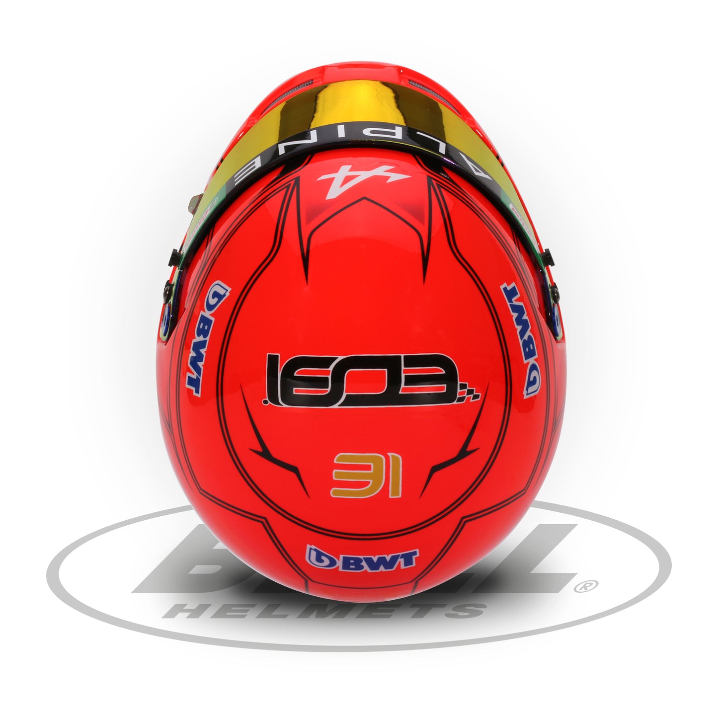Esteban Ocon 1:2 Scale 2023 Season Mini Helmet