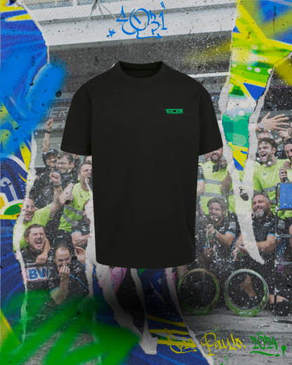 T-shirt oversize « BRAZIL GP » - Édition Podium Grand Prix de São Paulo 2024