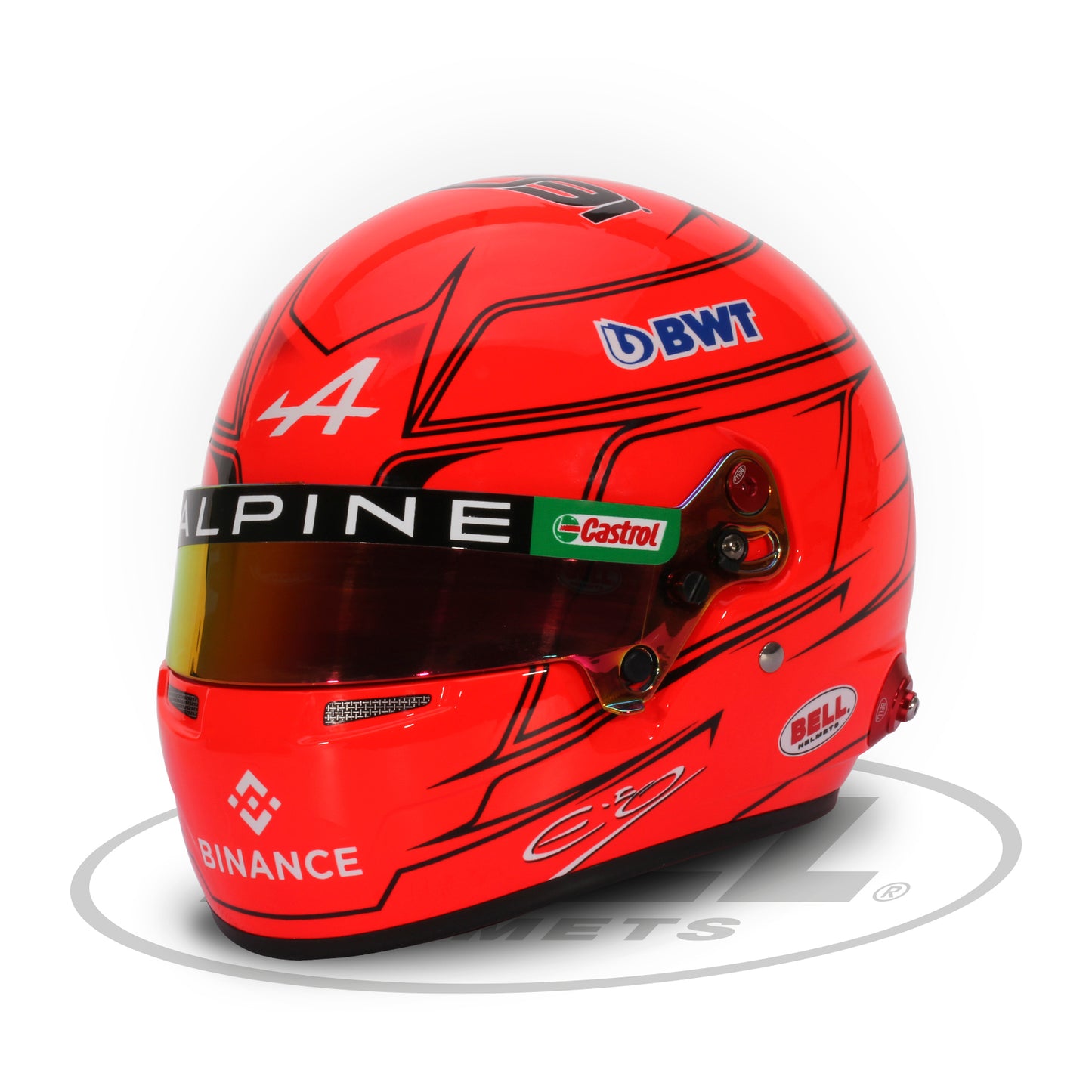 Esteban Ocon 1:2 Scale 2023 Season Mini Helmet
