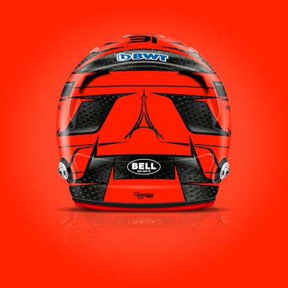 Esteban Ocon 1:2 Scale 2024 Season Mini Helmet