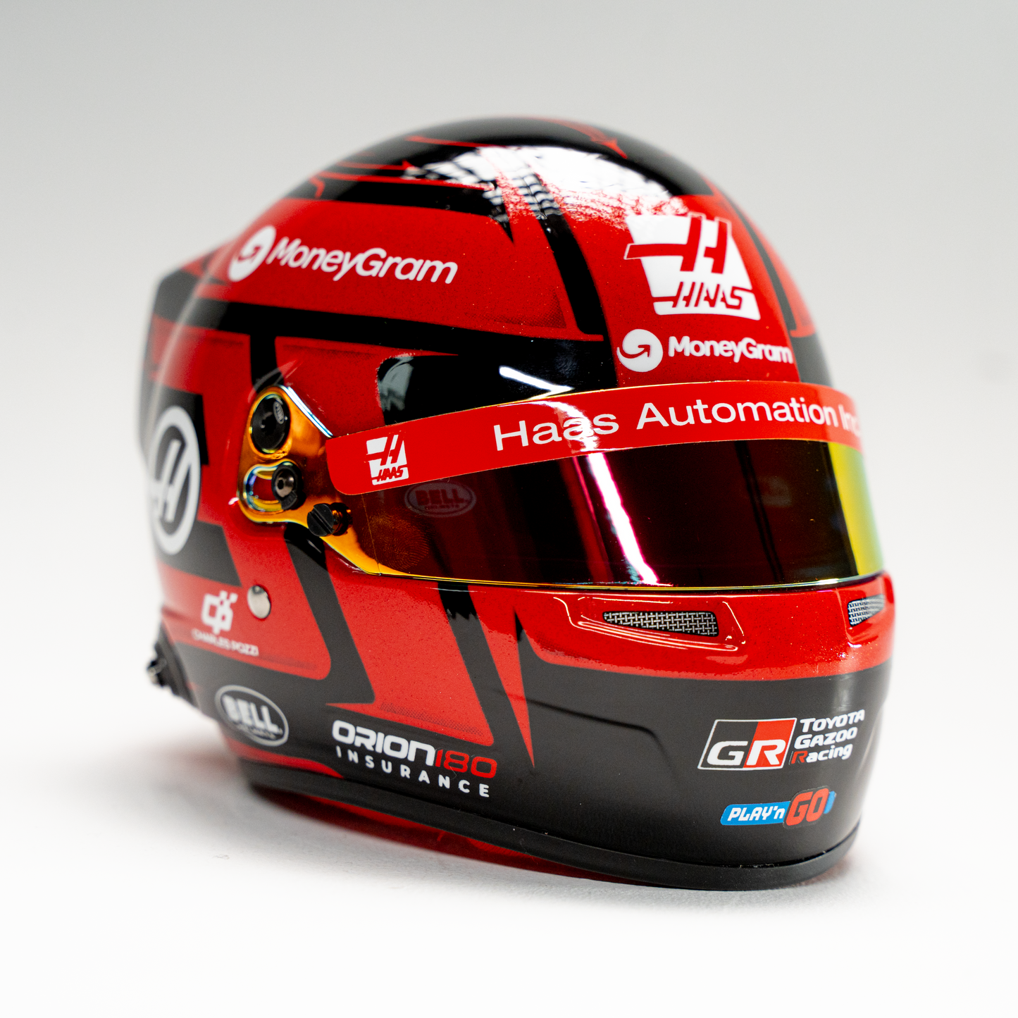 PRÉCOMMANDE - Mini-casque d'Esteban Ocon saison 2025 à l'échelle 1:2